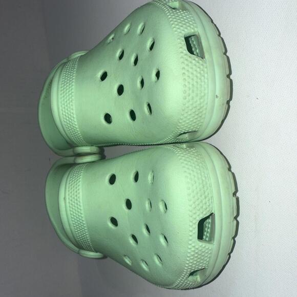 Crocs Classic Clog Sandals Green Unisex Waterproof Gorpcore Shoes Slippers M5 W7 - Picture 8 of 9